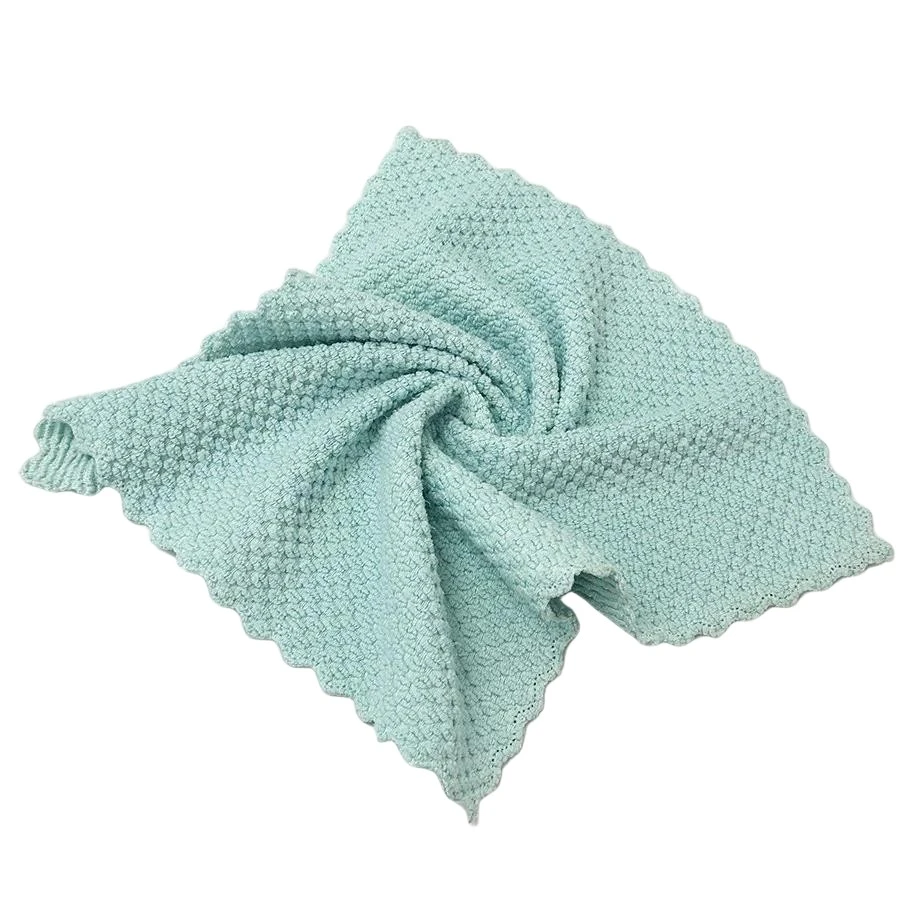 Serviette à motif de maïs en microfibre avec logo personnalisé | Verre et cuisine sans traces