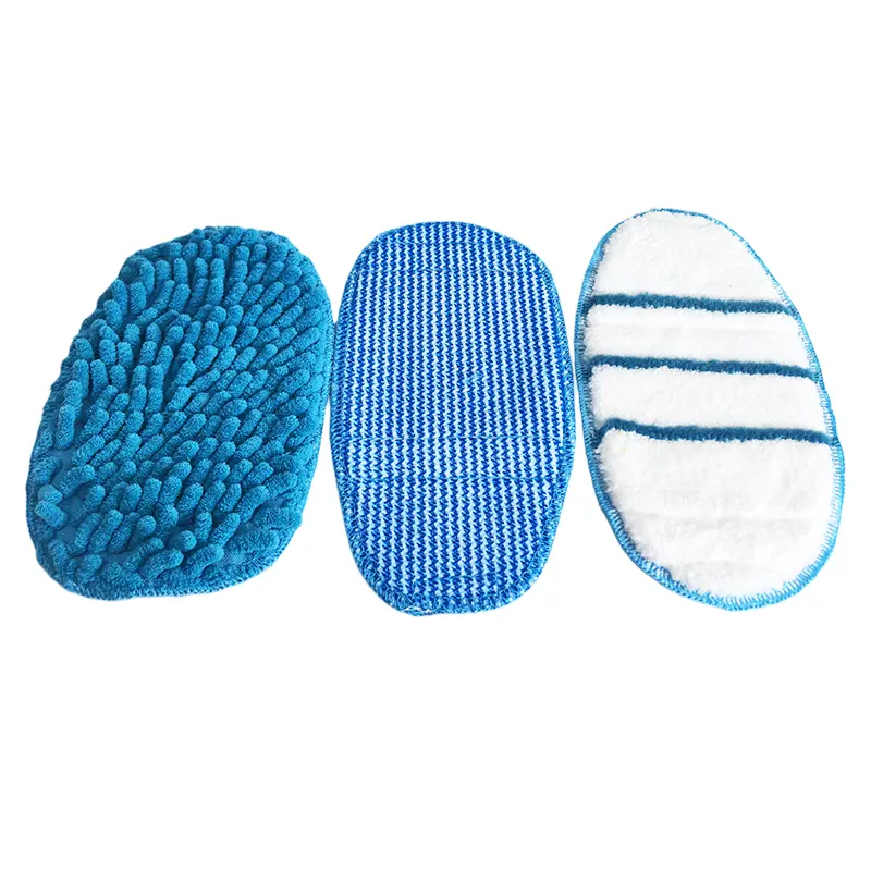 Decker FSH10SM/FSH10SMP Tampons pour vadrouille à vapeur | Compatible aspirateur et robot balayeur