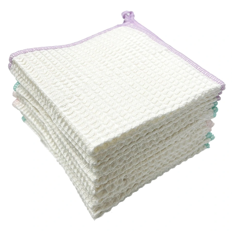 Torchon en microfibre gaufré en nid d'abeille extra épais | Séchage rapide et antiadhésif