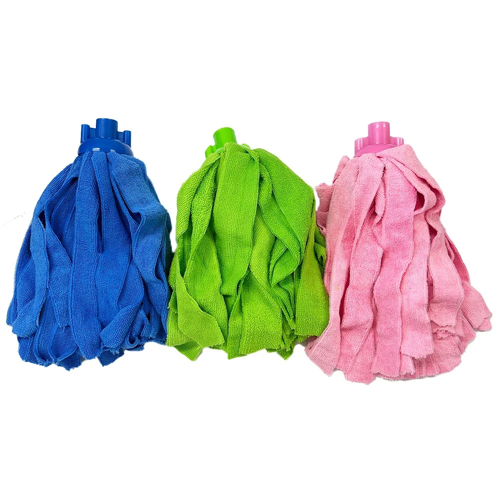 Tampons de vadrouille en tricot Warp | Bandes de nettoyage de sol en microfibre